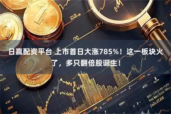 日赢配资平台 上市首日大涨785%！这一板块火了，多只翻倍股诞生！
